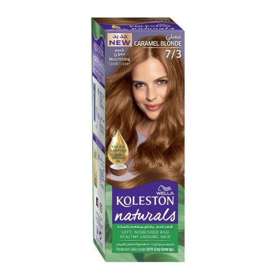 صورة KOLESTON NATURALS 7/3 CARAMEL BLONDE