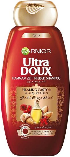 Picture of GARNIER ULTRA DOUX SHAMPOO HEALING CASTOR&ALMOND 400 ML