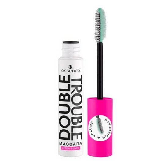 Picture of ESSENCE DOUBLE TROUBLE MASCARA EXTRA BLACK 7115