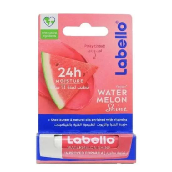 Picture of LABELLO LIP CARE FRUITY SHINE WATERMELON 4.8 G X 24 - 85235-