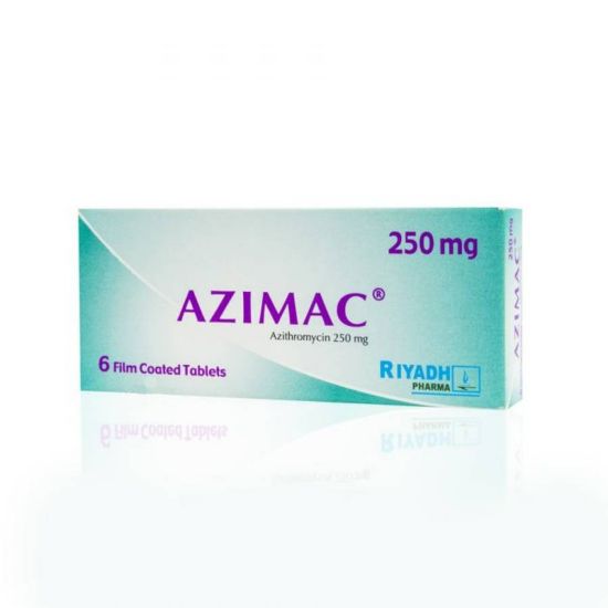 Picture of AZIMAC 250 MG 6 TAB