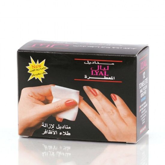 صورة ليال مناديل إزالة الطلاء حجم كبير 0702