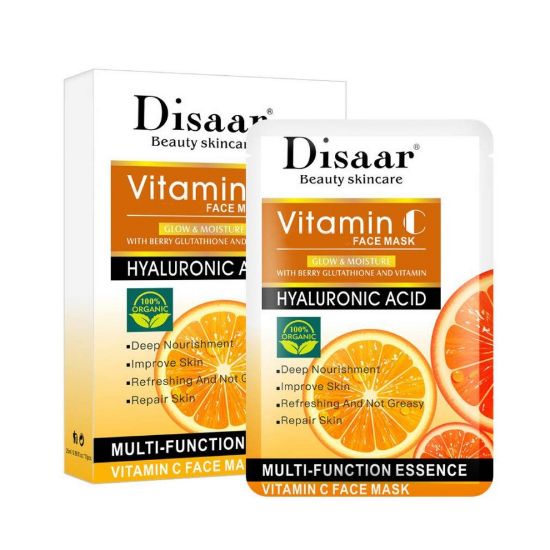 Picture of AUQUEST VITAMIN C BRIGHTENING MOISTURIZING FACE MASK