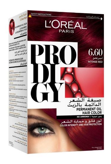 Picture of LOREAL PRODIGY 6.60 RED LIGHTEST BROWN RUBY 9227