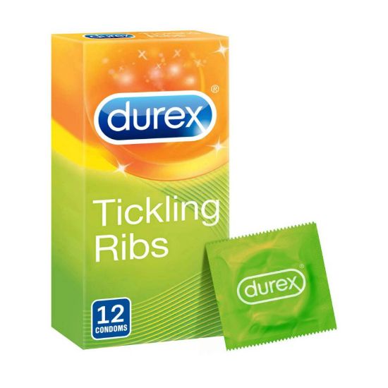 Picture of DUREX TICKLING RIBS CONDOM 12 PCS 4433 (RIBBED)