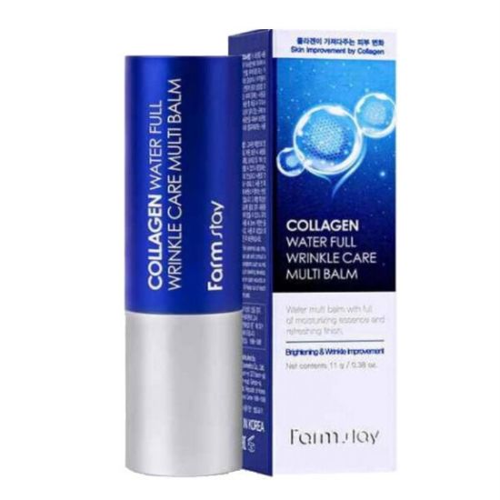 Picture of FARM STAY COLLAGEN WATER FULL WRINKLE CARE MULTI LIP BALM 11