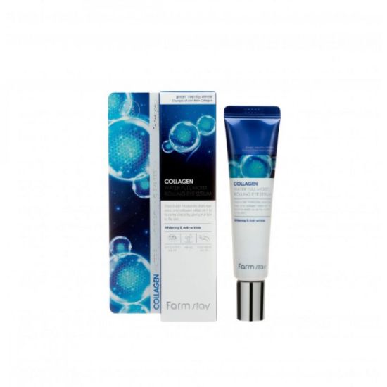 Picture of FARMSTAY COLLAGEN WATER FULL MOIST ROLLING EYE SERUM 25ML