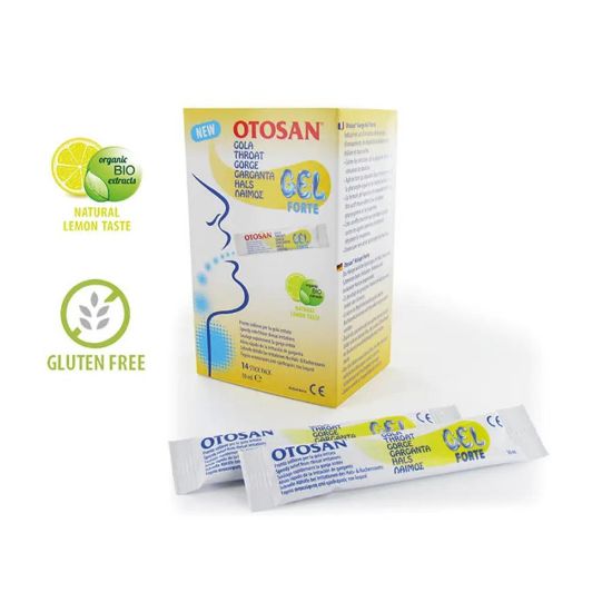 Picture of OTOSAN THROAT FORTE GEL 10 ML 14 STICK