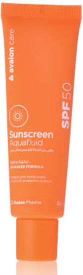 Picture of AVALON CARE SUNSCREEN AQUAFLUID SPF 50 50ML
