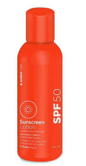 Picture of AVALON CARE SUNSCREEN LOTION SPF 50 200 ML