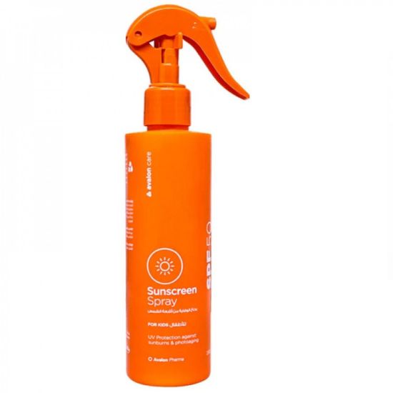 Picture of AVALON CARE SUNSCREEN  SPRAY SPF 50 200ML