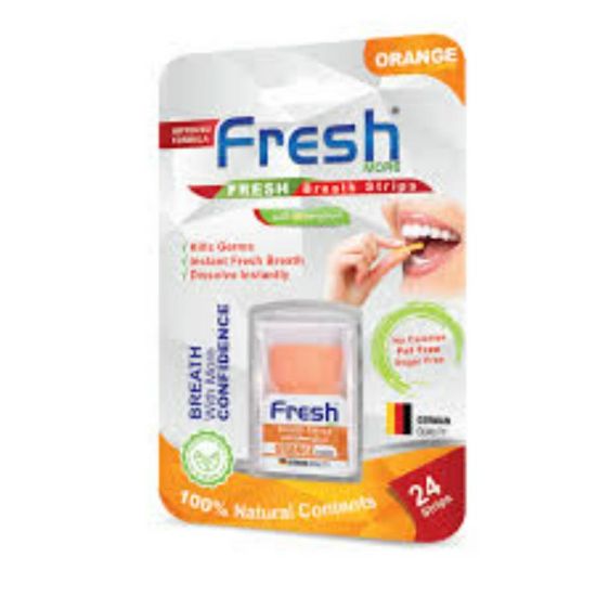 Picture of FRESH BREATH STRIPS ORANGE FLAVOR 24 STRIP