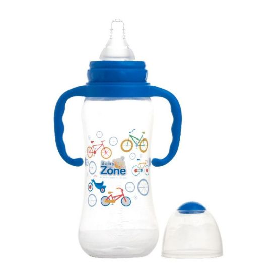 Picture of BABY ZONE BOTTLE 275-250 ML BLF 8532 رضاعة انسيابية بقرقيشة
