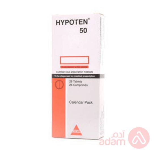 Picture of HYPOTEN 50MG 28TAB