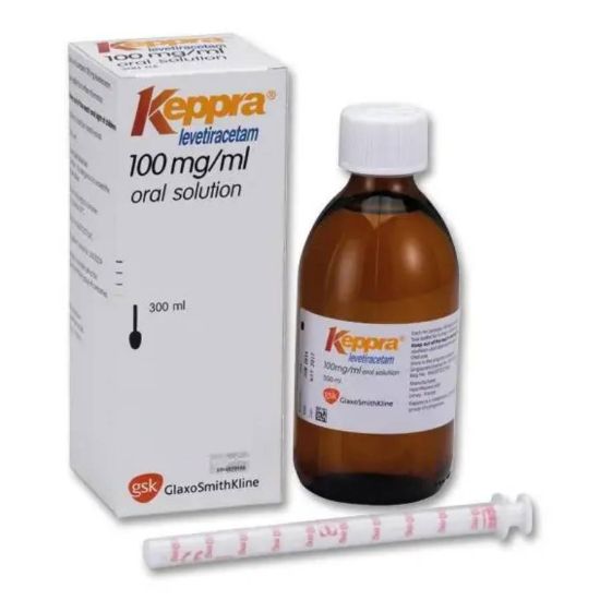 Picture of KEPPRA 100 MG ORAL SOLUTION 300 ML #