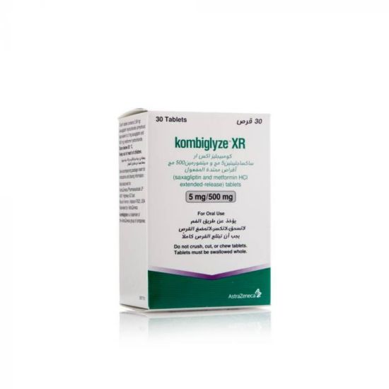 Picture of KOMBIGLYZE XR 5MG/500MG 30 TAB 3565