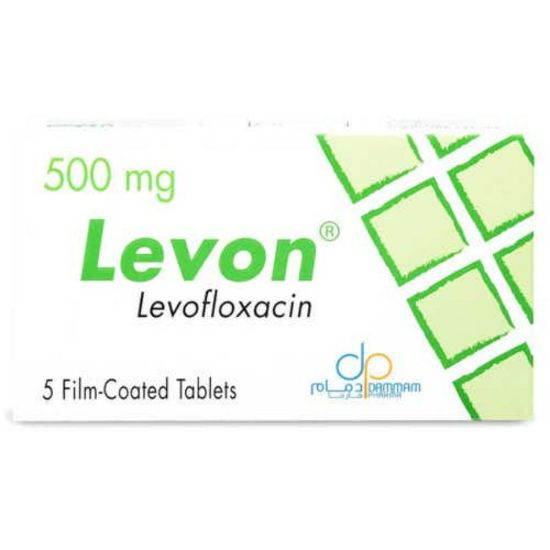 Picture of LEVON 500 MG 5 TAB