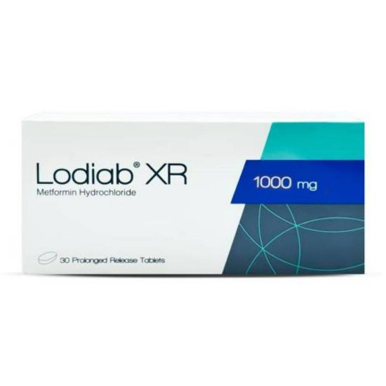 Picture of LODIAB1000 MG XR 30 TAB