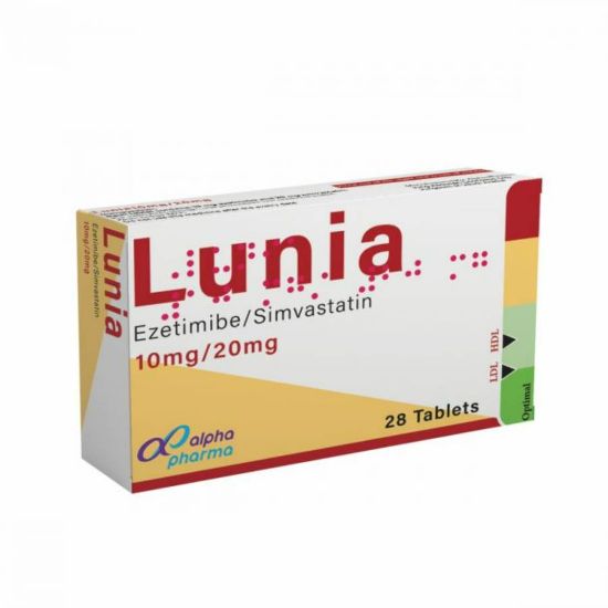صورة Lunia 10/20 Mg 30 Tab