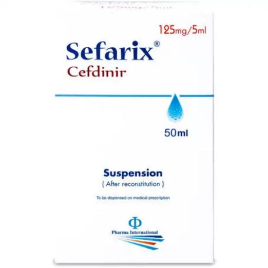 Picture of SEFARIX 125 MG/5 ML SUSP 50 ML