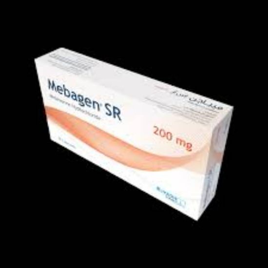 Picture of MEBAGEN SR 200 MG 30 CAP