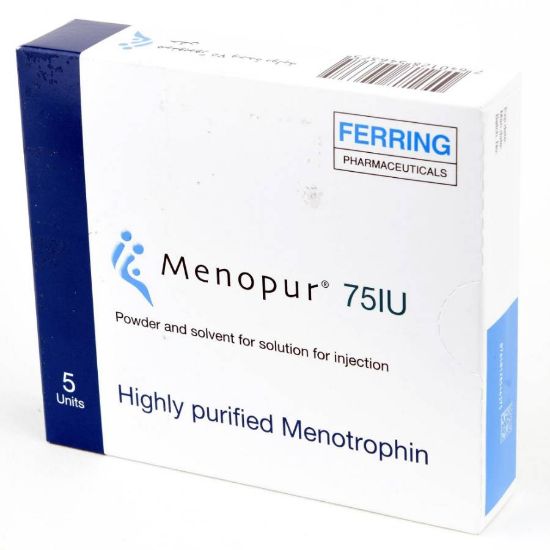 Picture of MENOPUR 75IU 5 VIAL WS