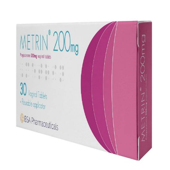 Picture of METRIN 200 MG 30  VAG CAP
