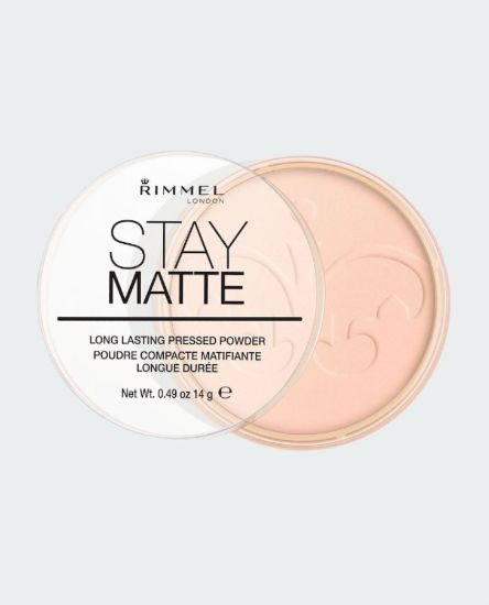 Picture of RIMMEL STAY MATTE PINK BLOSSOM FACE PRESS POWDER 002-4512