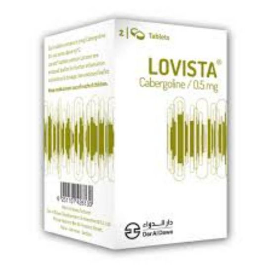 Picture of LOVISTA 0.5 MG 2 TABS