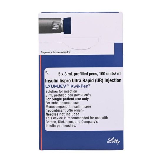Picture of LYUMJEV JUNIOR KWIKPEN 100IU/ML 3ML