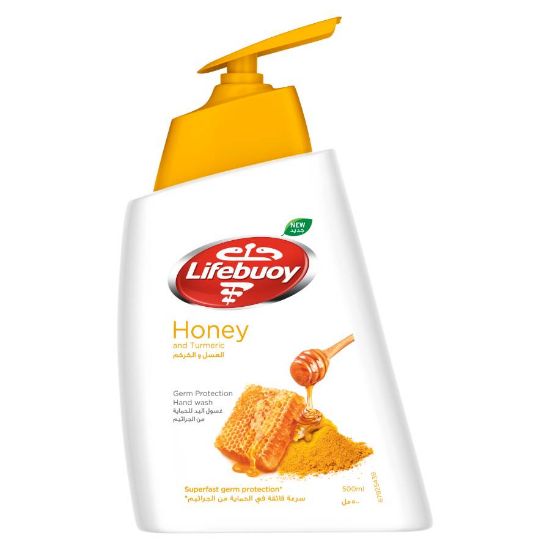 Picture of LIFEBUOY HAND WASH HONEY TURMERIC 500ML