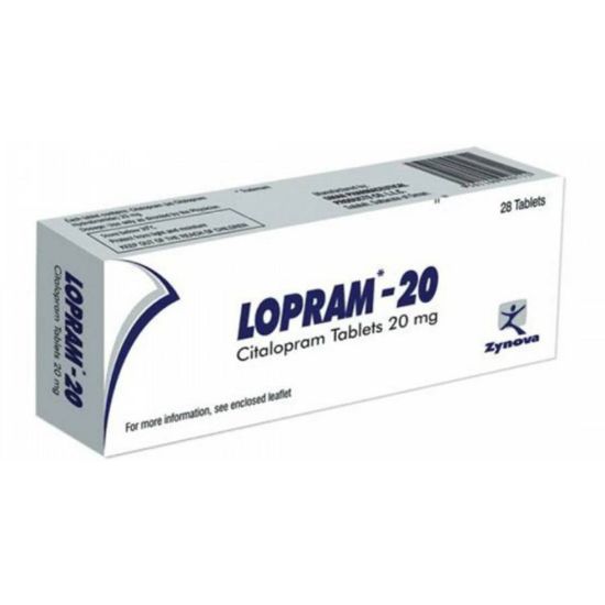 Picture of LOPRAM 20 MG 28 TAB