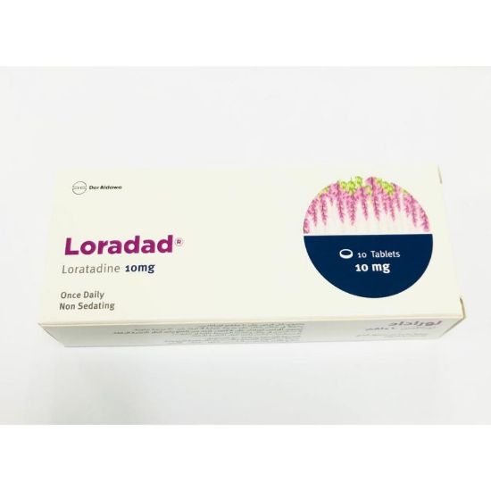 Picture of LORADAD 10 MG 10 TAB