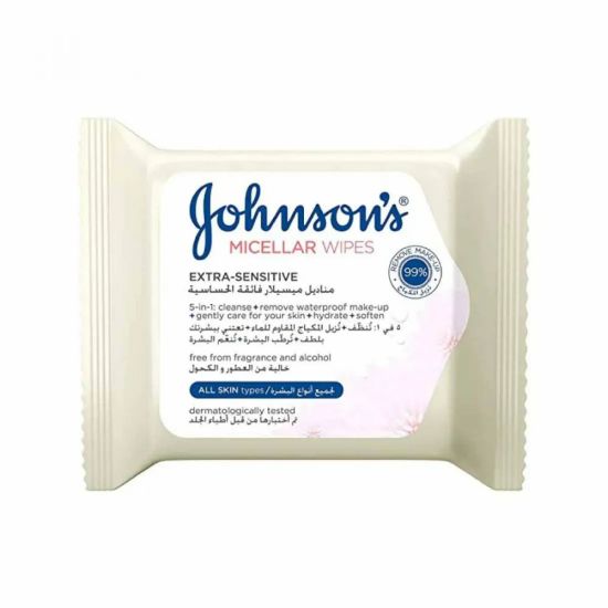 Picture of JOHNSON WIPES DAILY ESS CLEAR CLEANSING COMBINATION 25 PCS 3