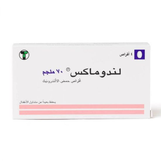 Picture of LENDOMAX 70 MG 4TAB WS