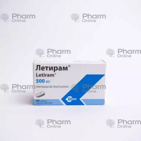 Picture of LETIREM 500MG 60 TABLET