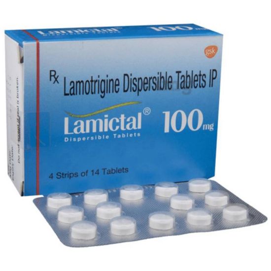 Picture of LAMICTAL 100MG 56TAB