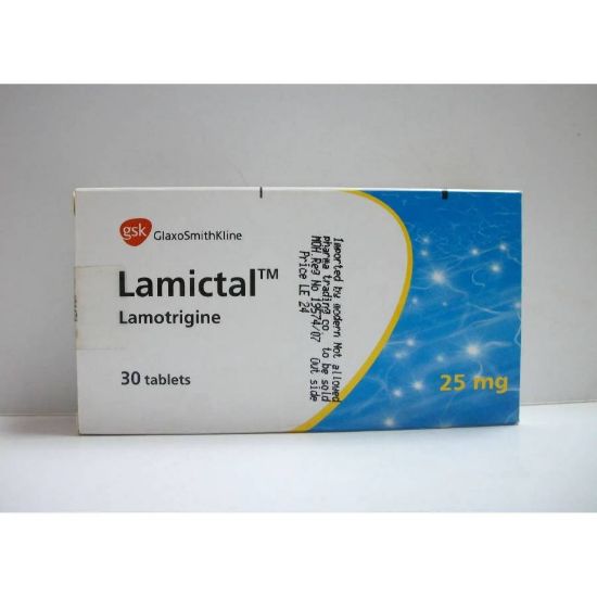 Picture of LAMICTAL 25 MG 30 TAB