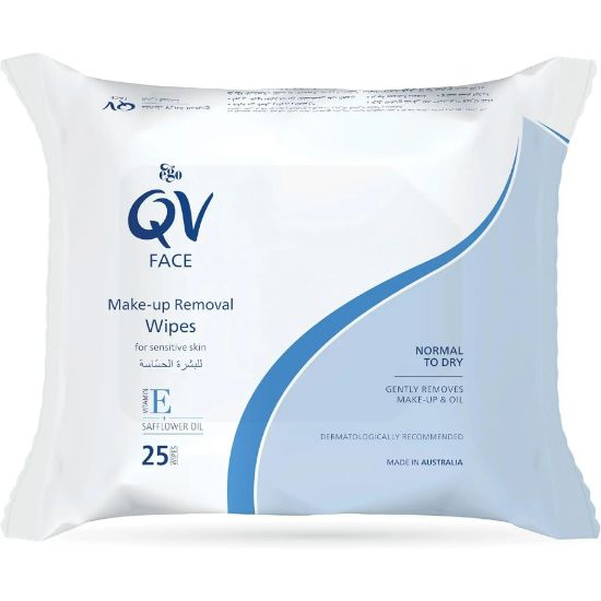 Picture of EGO QV FACE MAKE UP REMOVAL WIPES 25S-5397