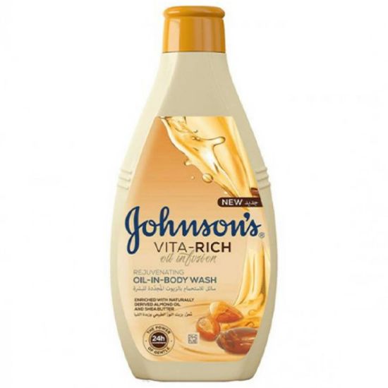 Picture of JOHNSON VITA RICH REJUVENATING OIL IN BODY WASH 400ML 31916-