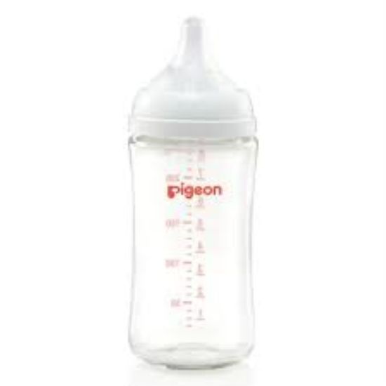 Picture of PIGEON PERISTALTIC PLUS BOTTLE GLASS 3+M 240ML N00878-8785