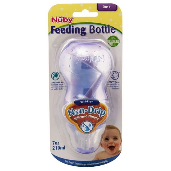 Picture of NUBY NON DRIP BOTTLE 210 ML 1061