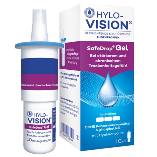Picture of HYLOVISION SAFEDROP GEL  0.3% 10 ML