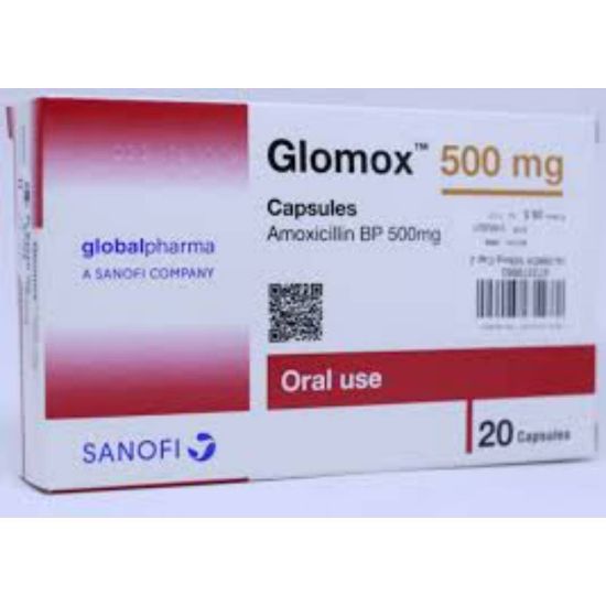 Picture of GLOMOX 500 MG 20 CAP