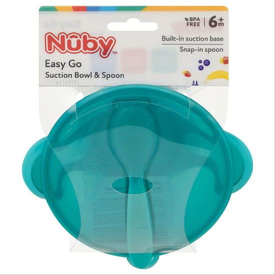 Picture of NUBY EASY GO SUCTION BOWL & SPOON 6M+ 67699 / 6996