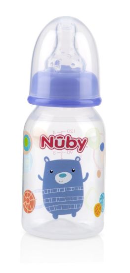 Picture of NUBY CONVENTIONAL CLEAR BOTTLE 120 ML 1010/1157