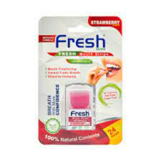 Picture of FRESH BREATH STRIPS MIX - MINT- STRAWBERRY -MINT FLAVOR
