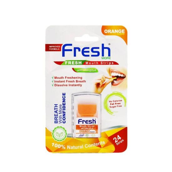 Picture of FRESH BREATH STRIPS MIX -MINT- ORANGE-MINT FLAVOR 72