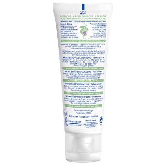 Picture of MUSTELA  BEBE-HYDRA BÉBÉ FACIAL CREAM WITH COLD CREAM 40 ML