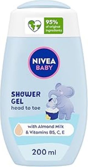 Picture of NIVEA BABY SHAMP &BATH HEAD TO TOE 200ML 80522-4535